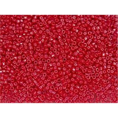 Matubo 10/0 Cylinder Bead Opaque Coral Red Minimum 3 grams