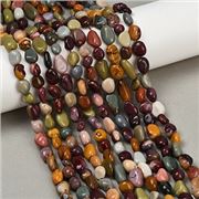Alashan Agate Nuggets 8x7-4x8mm Per Strand Hole 1mm Approx 50 beads
