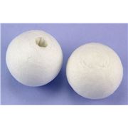 Pressed Cotton Ball   20mm ea