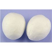 Pressed Cotton Egg   25mm ea