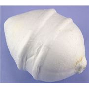 Pressed Cotton Ridged Oval Ball   80mm ea