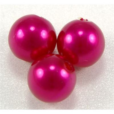 Plastic Pearl Burgundy Pearl 8mm per Gram