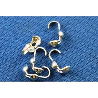 Callotte  End Closing (each) Sterling Silver  ea
