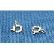 Clasp  Bolt Ring Sterling Silver 6mm ea