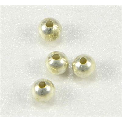 Filler Beads Sterling Silver 4mm ea