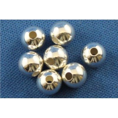 Filler Beads Sterling Silver 6mm ea
