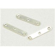 Spacer Bar 3 Hole Sterling Silver 5mm ea