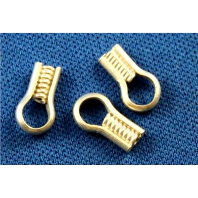 EZ crimpend  Sterling Silver  ea