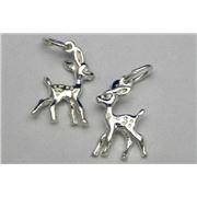 Charm Deer Sterling Silver  ea