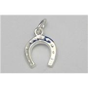 Charm Horse Shoe Sterling Silver  ea