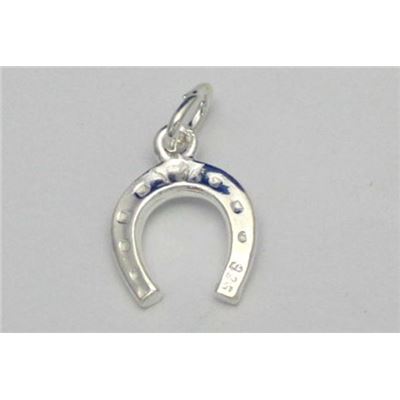 Charm Horse Shoe Sterling Silver  ea