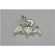 Charm Bat Sterling Silver  ea