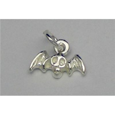 Charm Bat Sterling Silver  ea