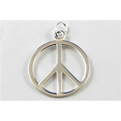 Charm Peace Sterling Silver  ea