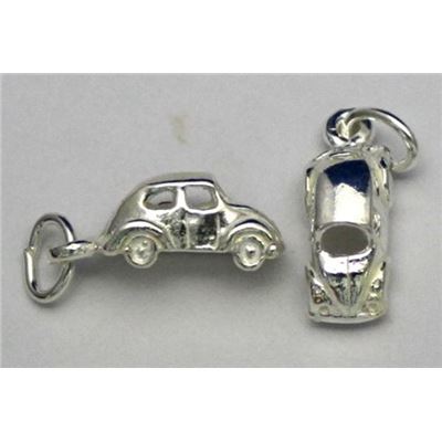 Charm Car Sterling Silver  ea