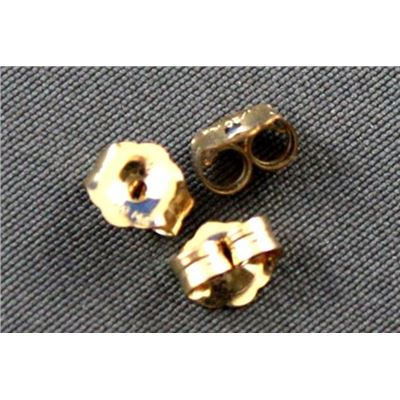 Butterfly Rolled Gold 14K per pair per pr