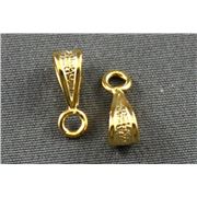 Hang Bail Decorative Gold 10x4mm ea