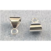 Hang Bail Triangular Silver 11mm ea