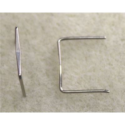 Plain Clips for Octagons Nickel  ea