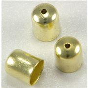 Bead Cap Bell Shape 10mm Gold  ea