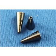 Bead Cap Cone End Black Nickel 12x6mm ea