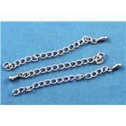 Chain End Nickel 5cm each