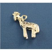 Charm Giraffe Silver 20mm each