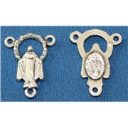 Miraculous Joiner Antique Silver 20x15mm ea