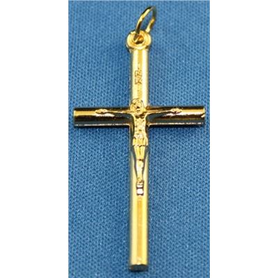 Crucifix Gold 35mm ea