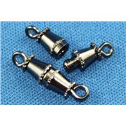 Clasp Barrel  Medium Black Nickel  ea