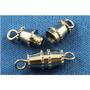 Clasp Barrel  Medium Nickel  ea