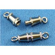Clasp Barrel  Small Nickel  ea