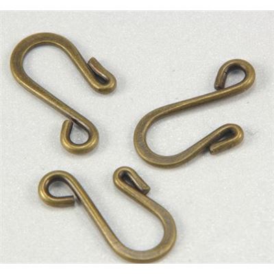 Clasp Basic Hook Antique Brass  ea