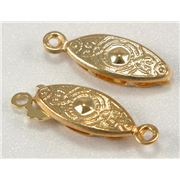 Clasp Oval Gold  ea