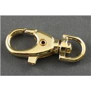 Clasp Parrot Gold 37x18mm ea