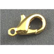 Clasp Parrot  Medium Gold 13mm ea