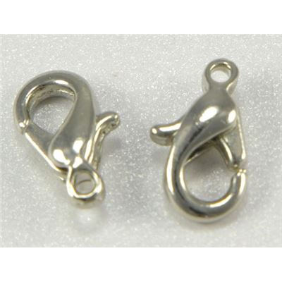 Clasp Parrot  Small Nickel 10mm ea