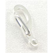 Clasp Small G Clip Silver  ea