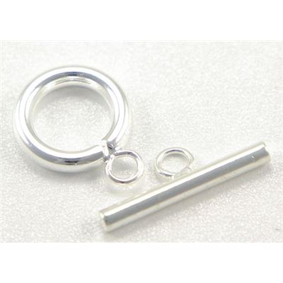 Clasp Toggle Silver 20mm  ea
