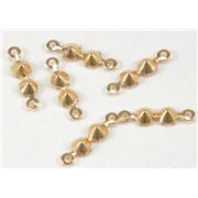 Claw Double Hole 2 Loops Gold PP24 ea