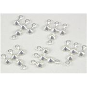 Claw T Drop 3 Loops Silver PP24 ea