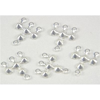 Claw T Drop 3 Loops Silver PP24 ea
