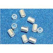 Crimps Tube 2.5mm Silver  ea