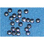 Crimps  Small Black Nickel 40pce ea