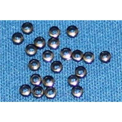 Crimps  Small Black Nickel 40pce ea