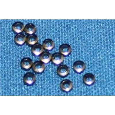 Crimps  Small Black Nickel 100pce ea