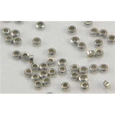 Crimps  Small Nickel 40pce ea
