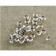 Crimps  Small Silver 40pce ea