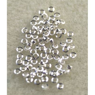 Crimps  Small Silver 1000pce ea