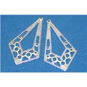 Filligree Diamond Silver  ea